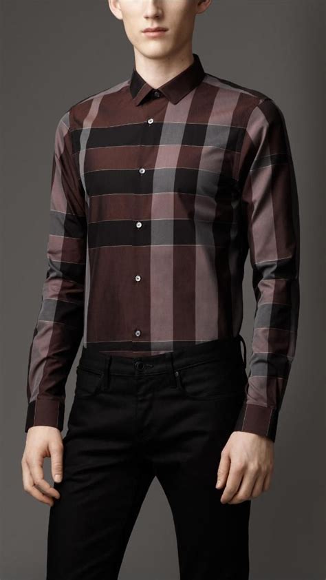 burberry men fashion|Burberry shirts for men outlet.